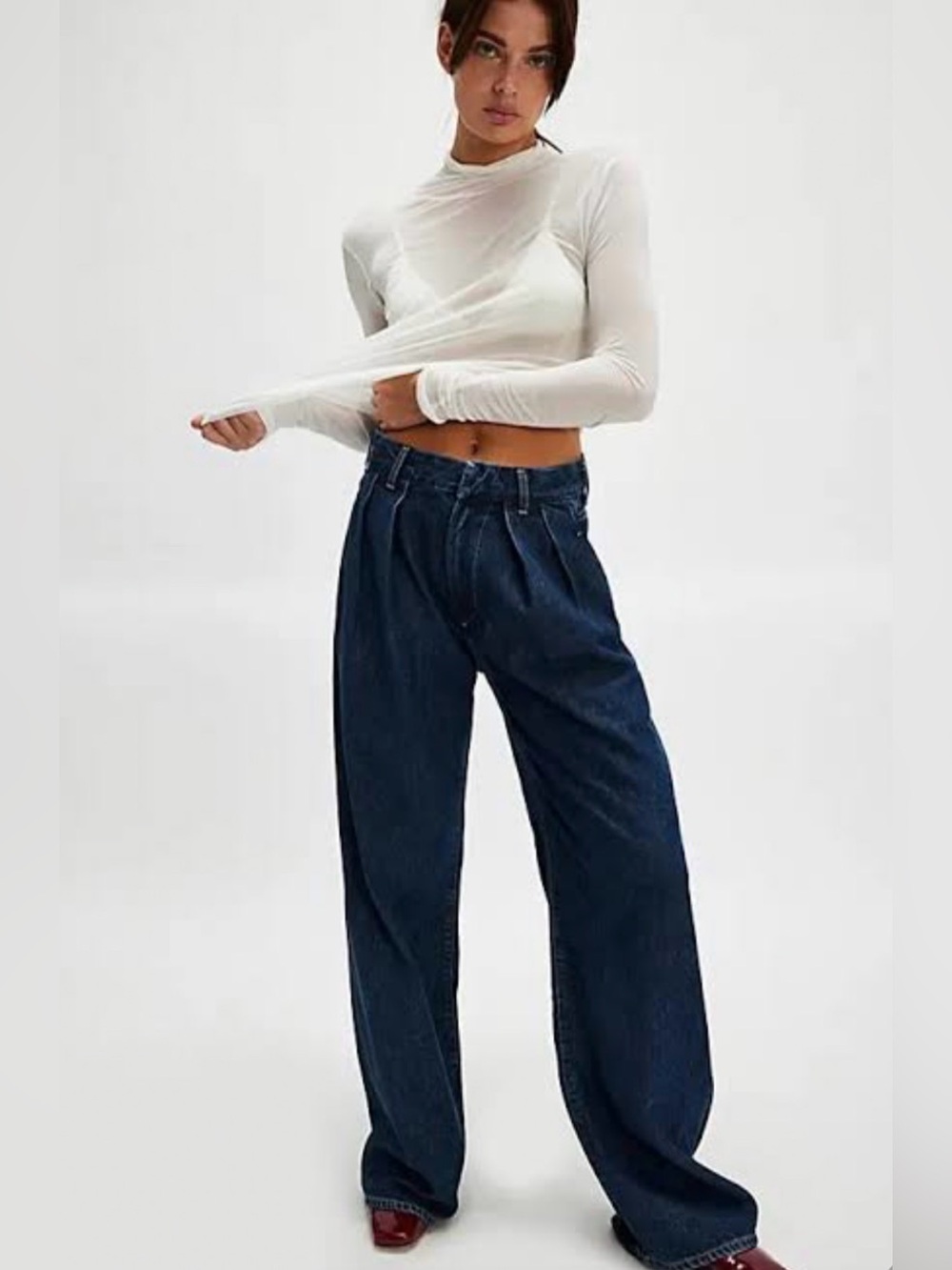 Citizens of Humanity Petra Pleated Trouser Size 28